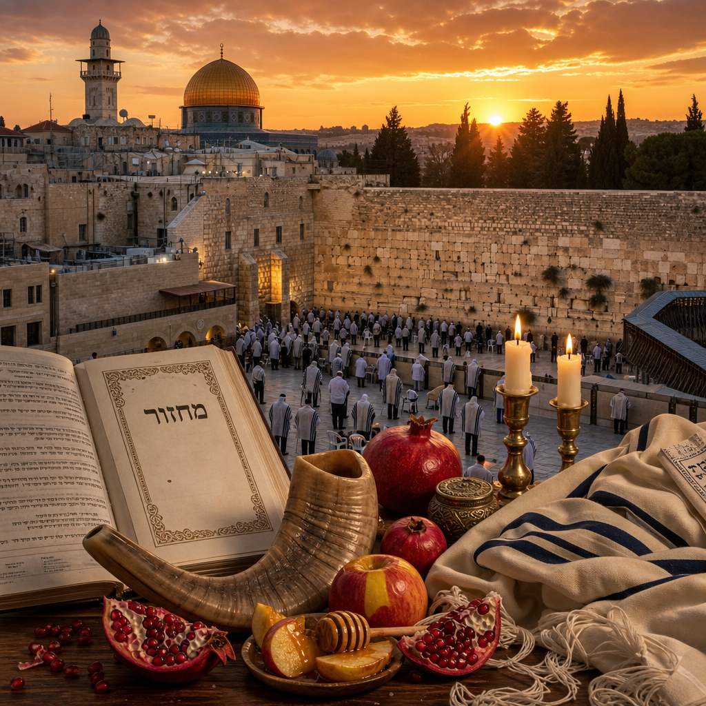 Elul e as Selichot, Tishrei e Rosh Hashaná e Yom Kipur